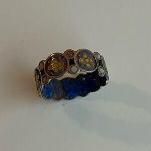 Antique enamel ring